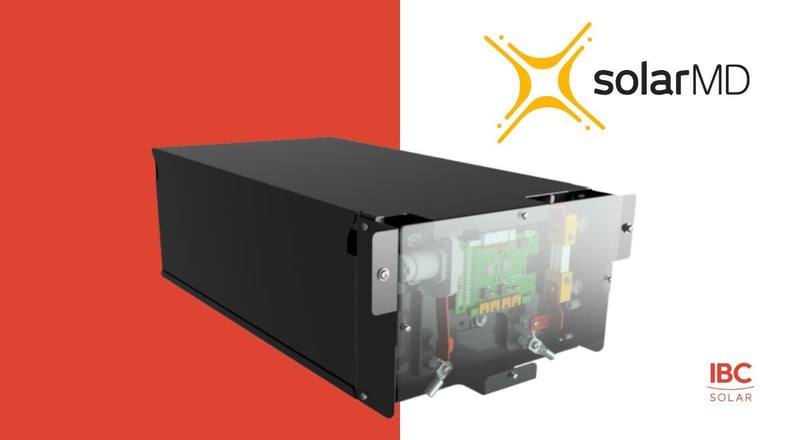 IBC SOLAR SA - Solar MD Launches a New Battery Portfolio for Commercial and Industrial Needs
