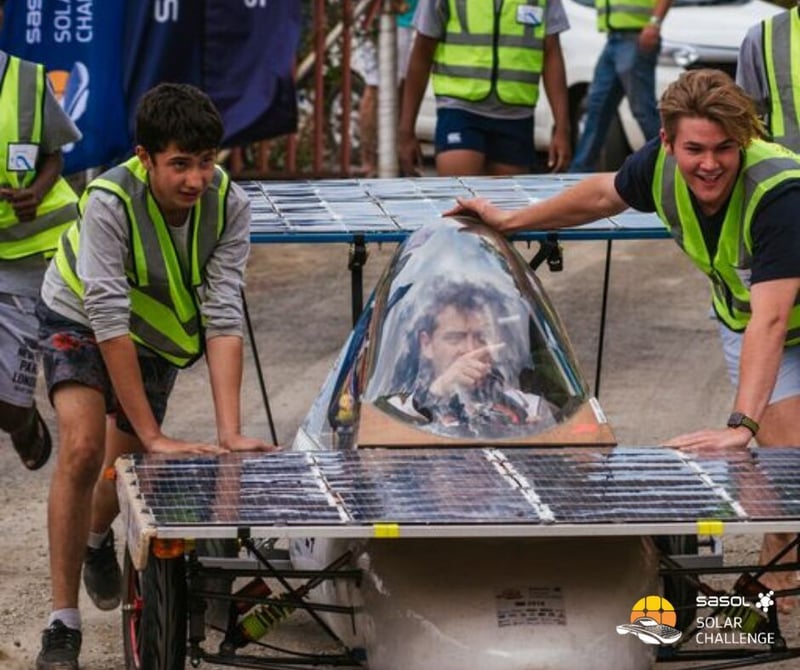 Caledon be on the lookout - The 2022 Sasol Solar Challenge is coming to your town!