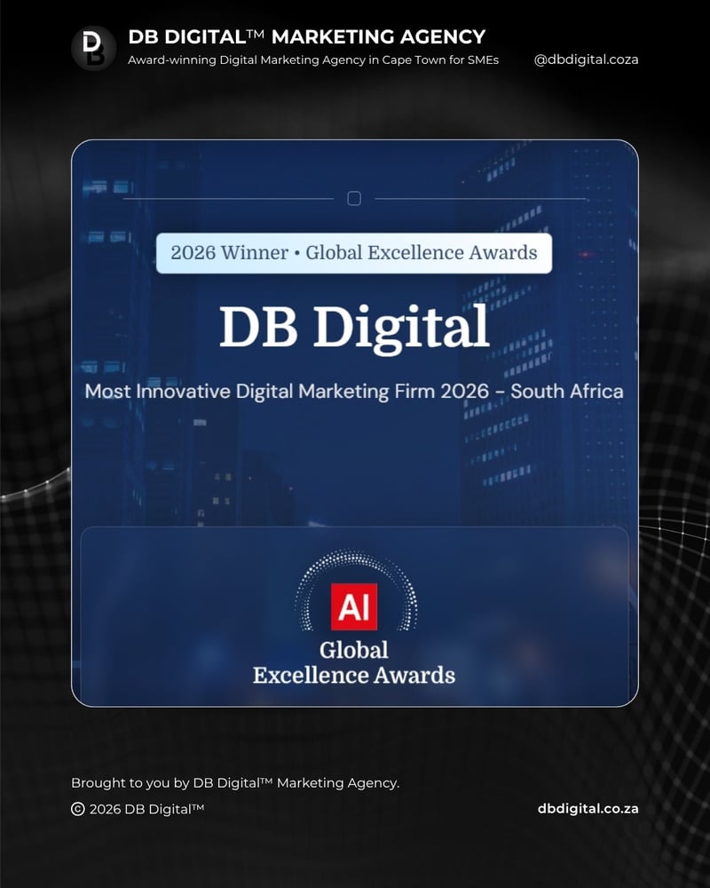Digital Marketing Agency in Cape Town Recognised with 2026 Innovation Award