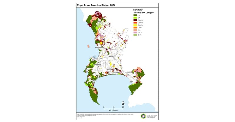 City Of Cape Town Implements Biodiversity Spatial Plan To Strengthen Environmental Coordination