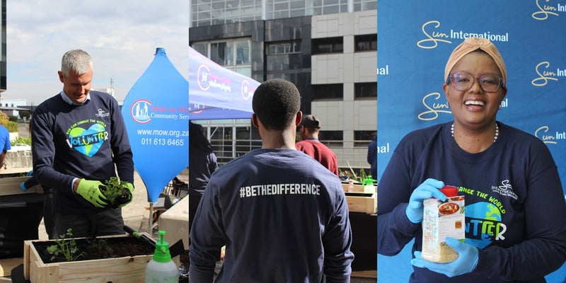 New Sun CEO Rolls Up His Sleeves To Help Others