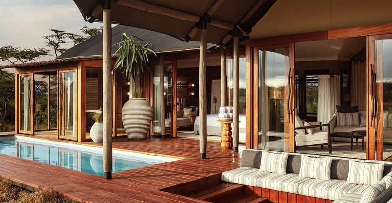 Camp in 45,000 Acre Solio Reserve Provides Day And Night Game Drives Walking Safaris And Photography Support