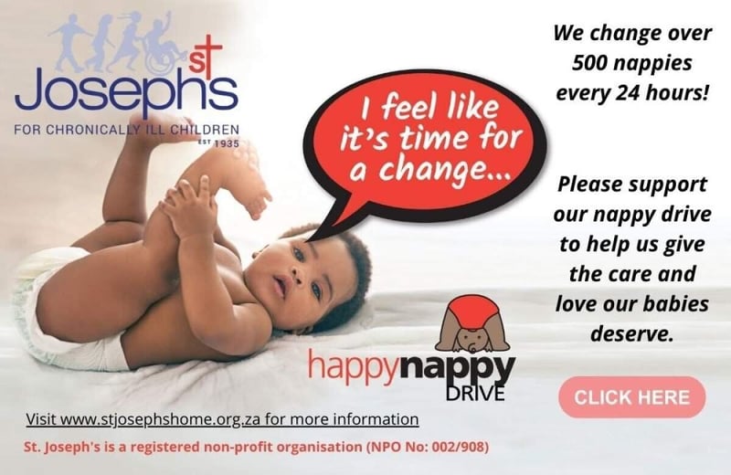 Changing 500 nappies a day? That’s THE normal at St Joseph’s!