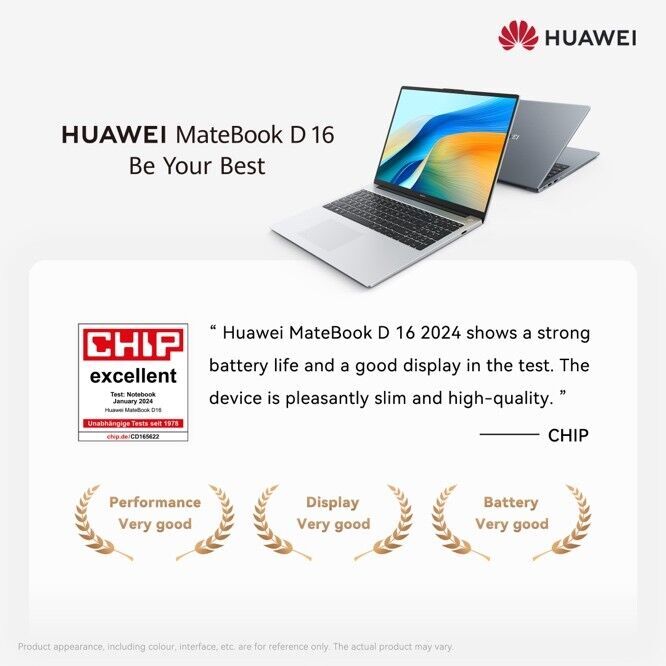 Celebrating Excellence - HUAWEI MateBook D 16 i9's Remarkable Achievements