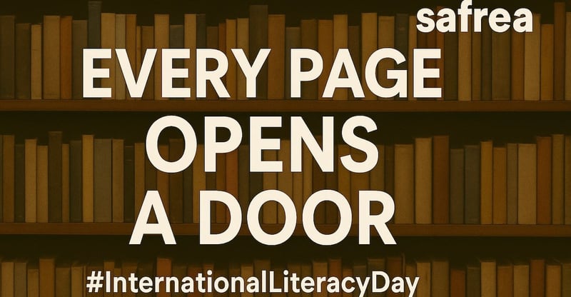 Safrea Marks International Literacy Day By Highlighting Reading As The Foundation For Lifelong Learning