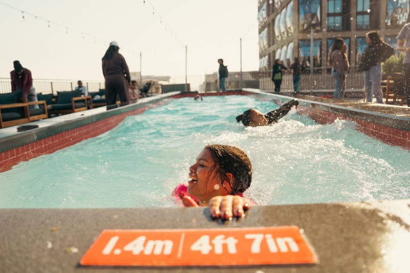 Radisson RED Cape Town Makes Waves with Fifth Annual Rooftop Swim For Blanket Drive