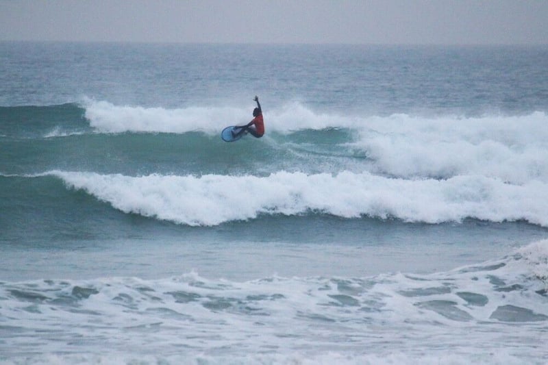 Firing Surf For Opening Day Of Tiger's Milk Winter Classic At Muizenberg