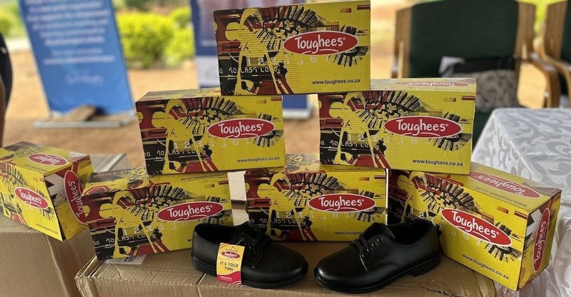 A Step Towards A Brighter Future - School Shoes Donated To Learners At Lot Phalatse Primary School