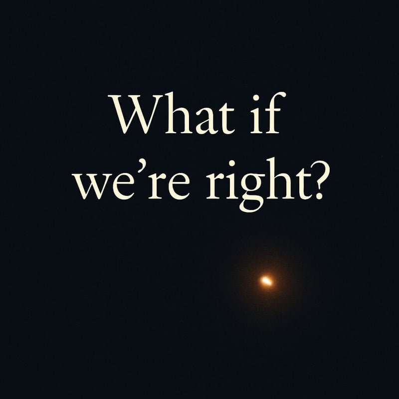 The Signal in the Noise - What if we're not imagining it?