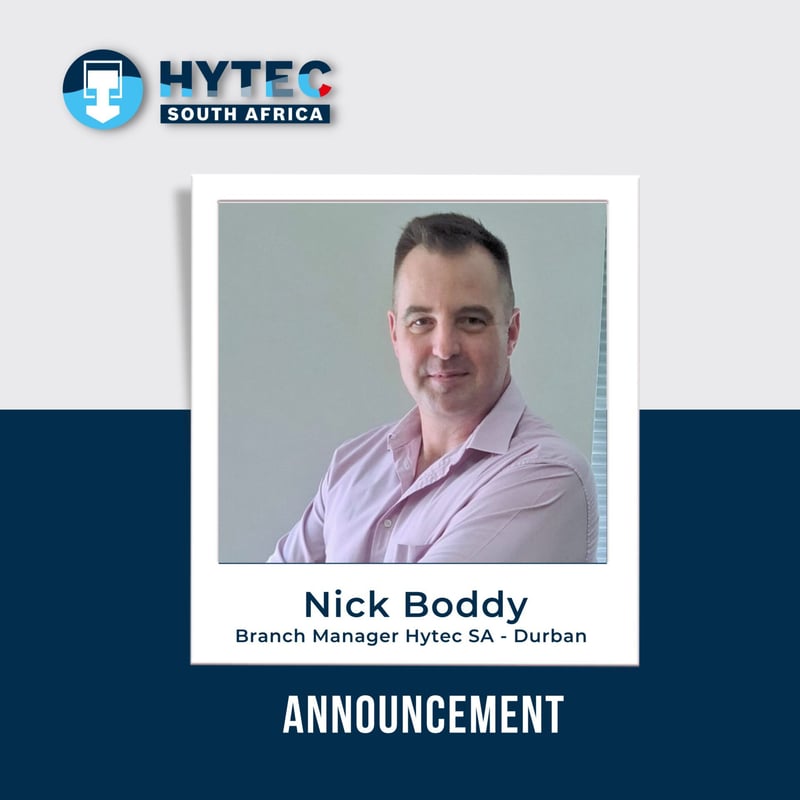 Experienced Leader Nick Boddy Joins Hytec South Africa as Branch Manager