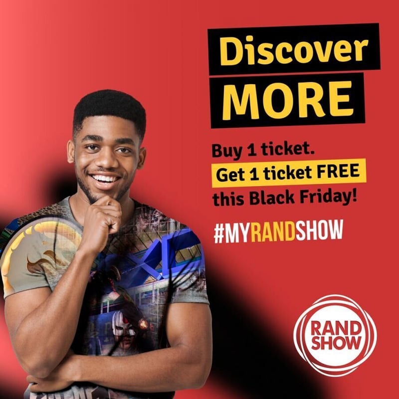 RAND SHOW BLACK FRIDAY ANNOUNCEMENT - Discover #MyRandShow for less