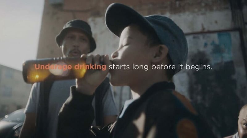 Riverbed’s new Aware.org campaign draws attention to the real drinking age in South Africa