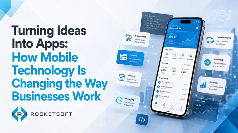 Turning Ideas Into Apps - How Mobile Technology Is Changing the Way Businesses Work