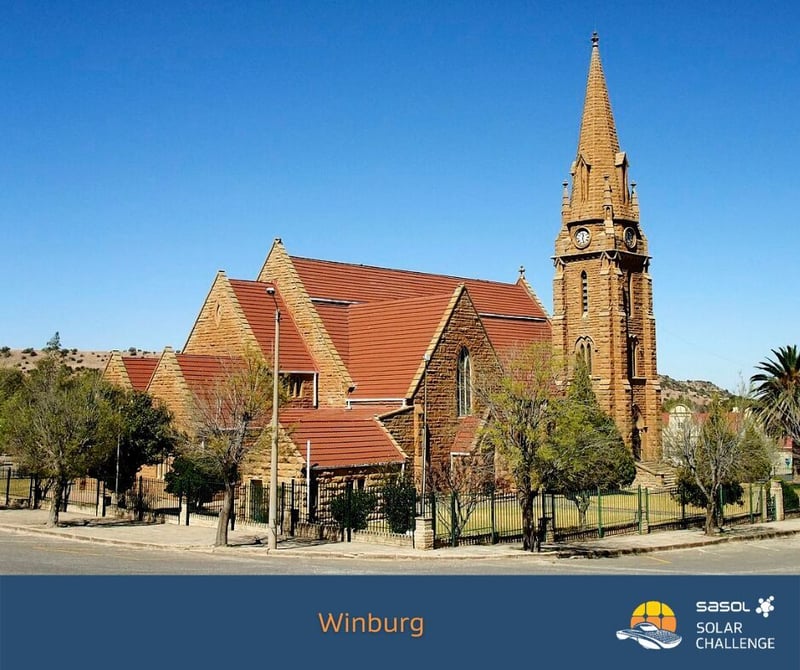 Winburg be on the lookout - The 2022 Sasol Solar Challenge is coming to your town!