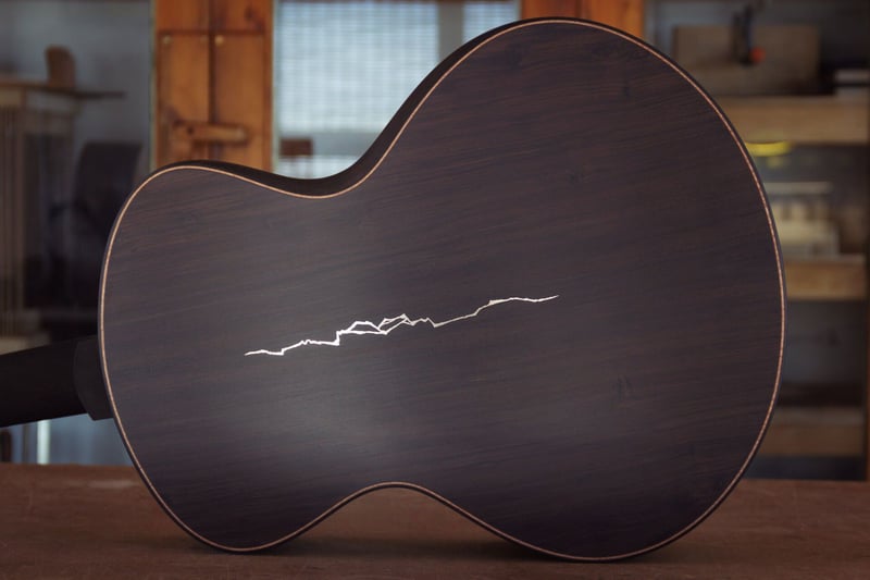 Award-winning international guitarist commissions custom instrument made in South Africa