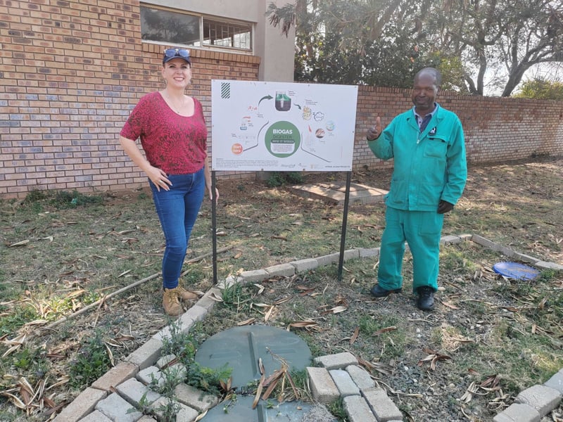 How kitchen waste is helping to win a war