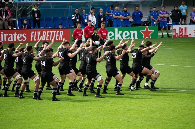 All Blacks embrace South African music and language on tour, using 'phambili' to connect with fans