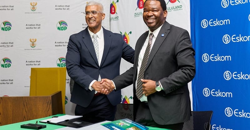 Eskom Becomes Foundation Customer At Proposed Zululand Energy Terminal For LNG Infrastructure
