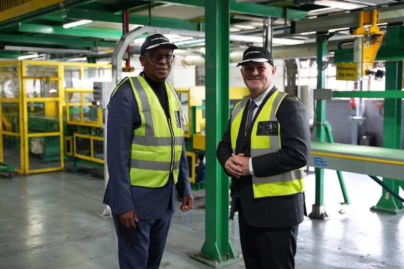 Dunlop Tyres completes R1.7bn investment at uMnambithi plant to boost local production and exports