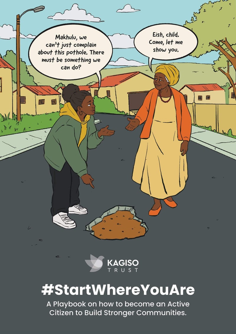 From frustration to action - Kagiso Trust launches practical guide to active citizenship