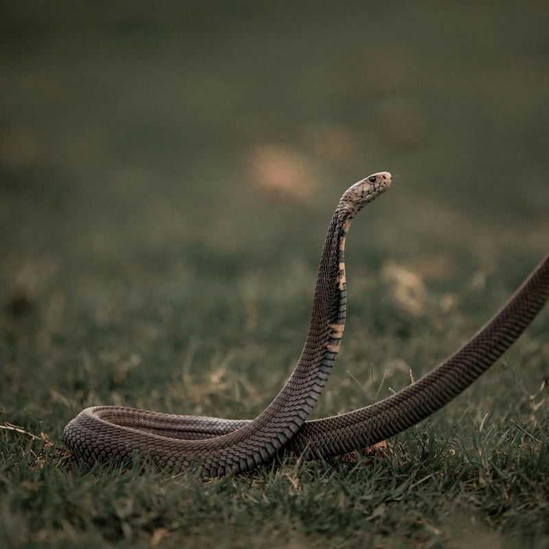 Mozambique spitting cobra at Shawu's Hills Lifestyle Estate