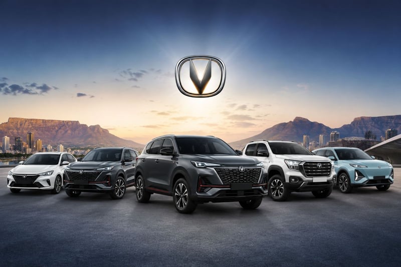 Top Chinese Car Brands Publishes Complete Guide to Changan and Deepal's Full South African Lineup