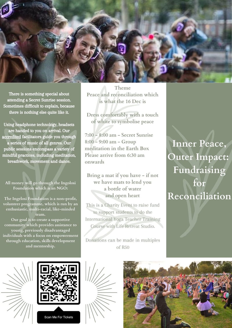 Inner Peace, Outer Impact - Fundraising for Reconciliation
