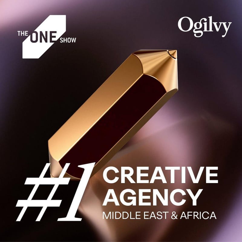 Ogilvy South Africa Named No.1 Creative Agency in Middle East and Africa at The One Show