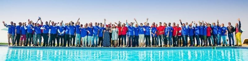 John de Canha passing on his tourism and hospitality wisdom, to the eager youth of today