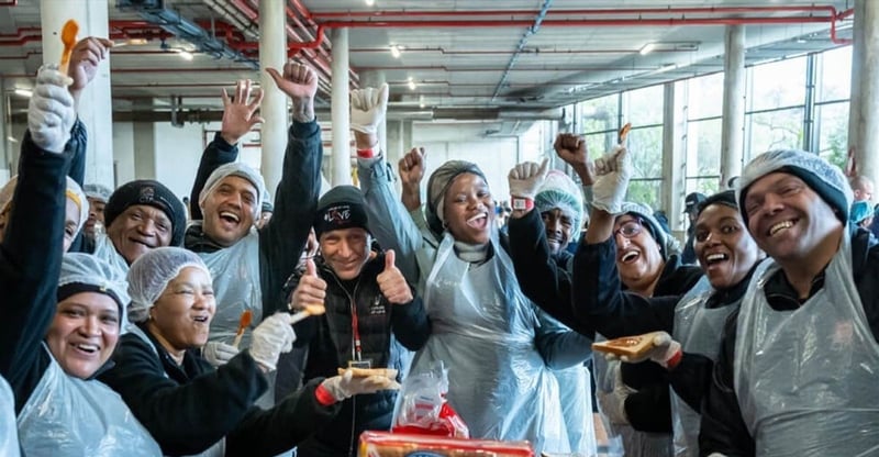 Johannesburg Expo Centre Hosts Ladles Of Love Hands-On Heroes Mandela Day Volunteer Event