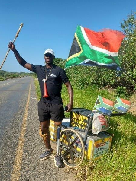 One man. One leg. One incredible journey.