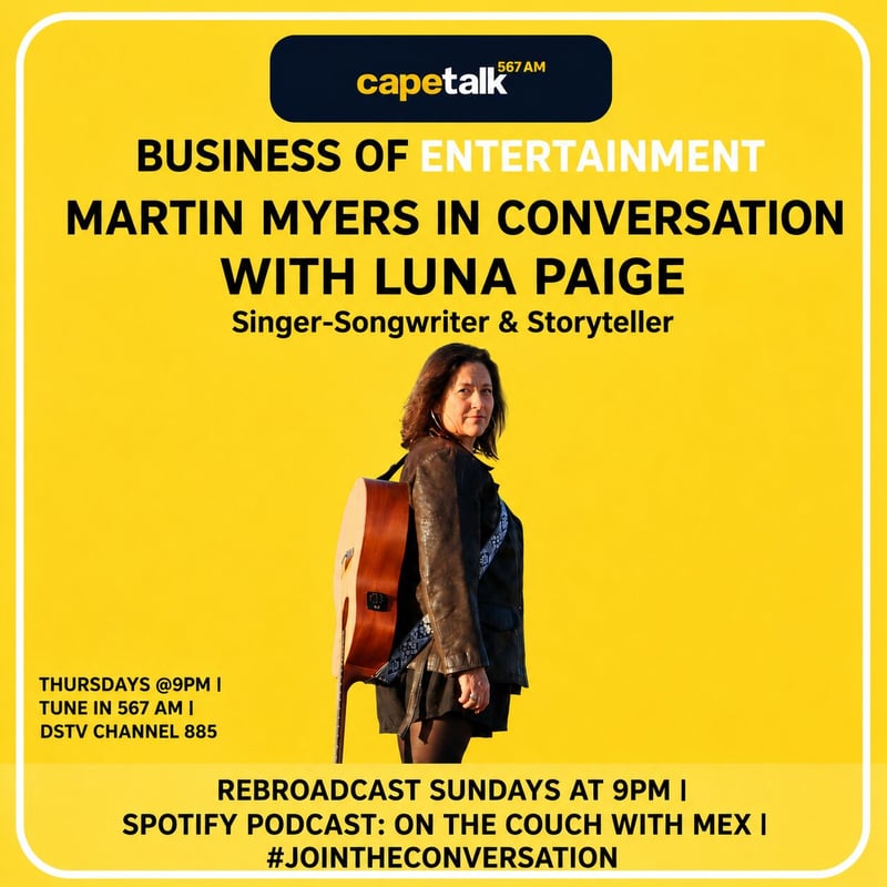 Luna Paige Discusses Creativity Longevity and New Album Die Reisigers on CapeTalk