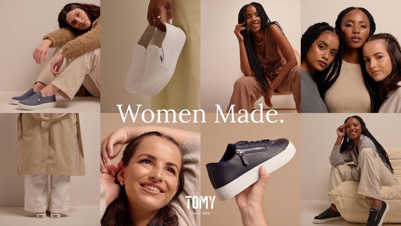 Bata South Africa’s distinctive Tomy Takkies brand celebrates women