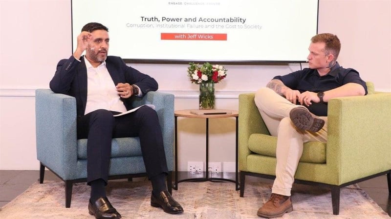 Regent Business School hosts Critical Conversations with Jeff Wicks on leadership accountability and corruption