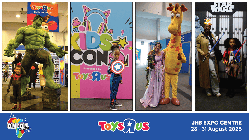 Toys R Us Returns to Comic Con Johannesburg 2025 – Packed with Fandom for All