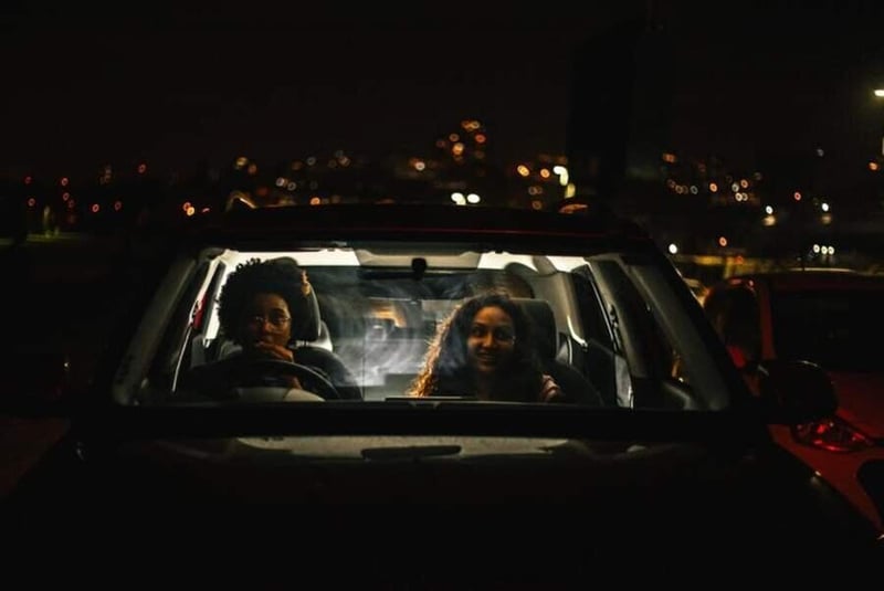 Carols by car light and a movie at Randridge Mall!