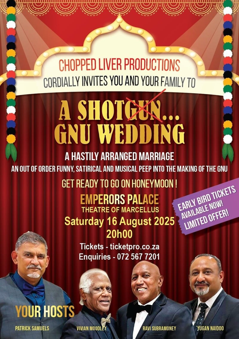 SA’s Most Outrageous Wedding Invitation Lands at Emperors Palace – For One Night Only
