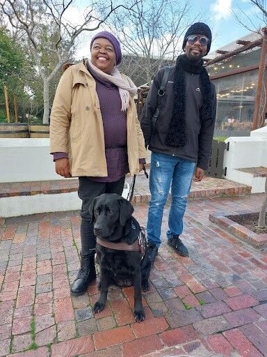 ‘Chatty’ Winston dreams of becoming the first blind tour guide in South Africa