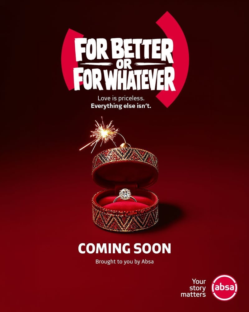 Absa premieres South Africa’s first bank-led micro-drama series, For Better Or For Whatever, to promote financial wellness