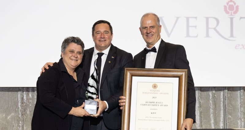 KWV Triumphs At Veritas Awards 2025 With The Mentors Perold 2022 Cape Blend Masterpiece