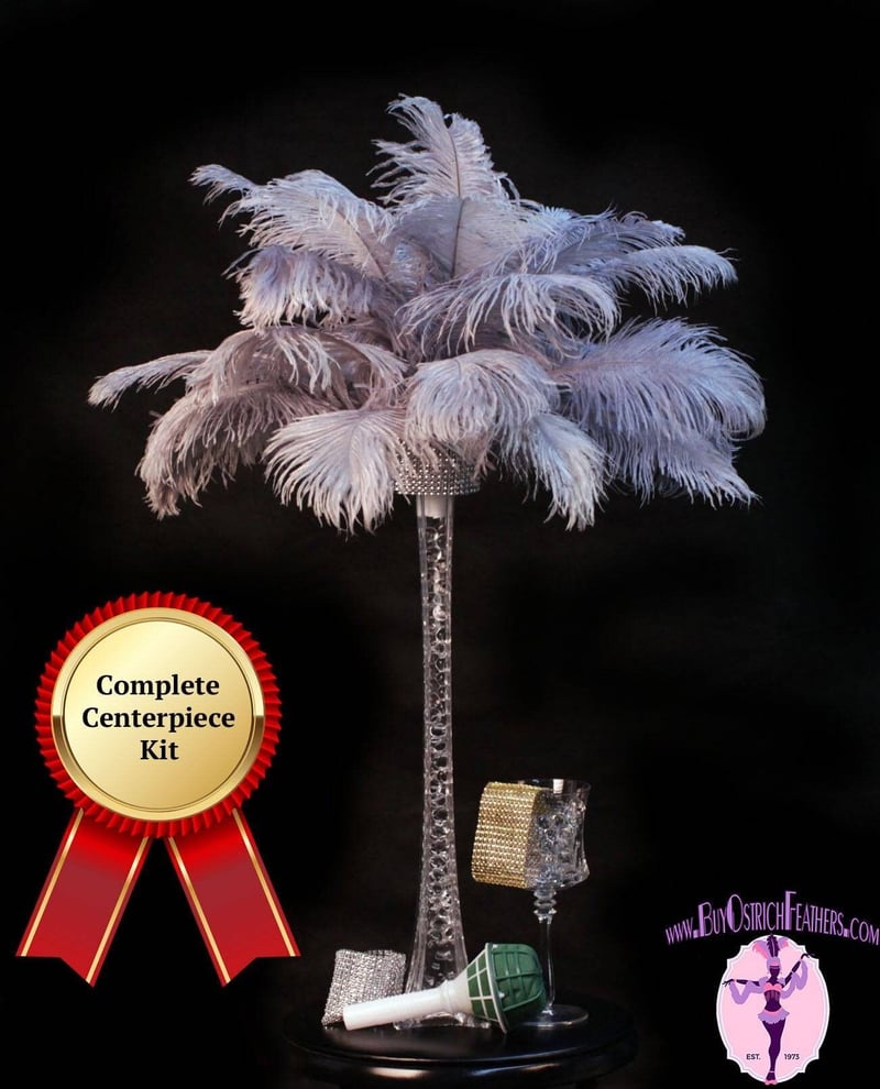 Elevate Your Event with Ostrich Feather Centerpieces