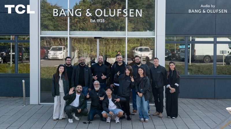 TCL and Bang & Olufsen Deliver a Landmark Creator Experience in Struer, Denmark
