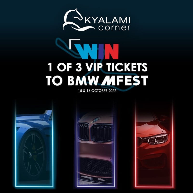 M FEST is here – and you can win with Kyalami Corner!