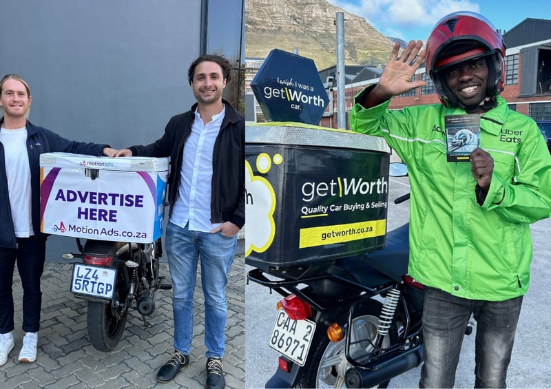 MotionAds Reaches R20 Million in Supplementary Earnings for Independent Riders Delivering Change, One Ride at a Time