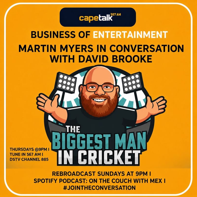 Biggest Man in cricket will be on Cape Talk