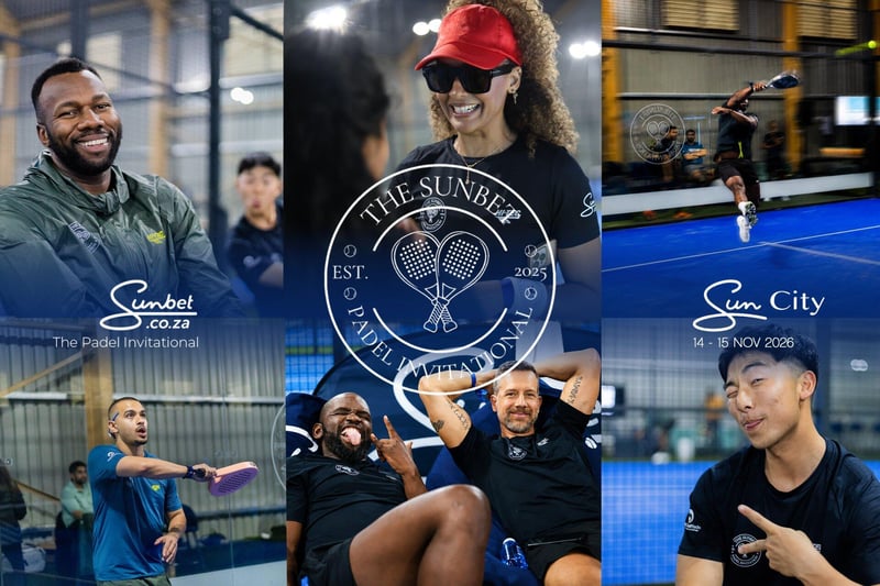 The Sunbet Padel Invitational Heads to Sun City for Its Biggest Edition Yet