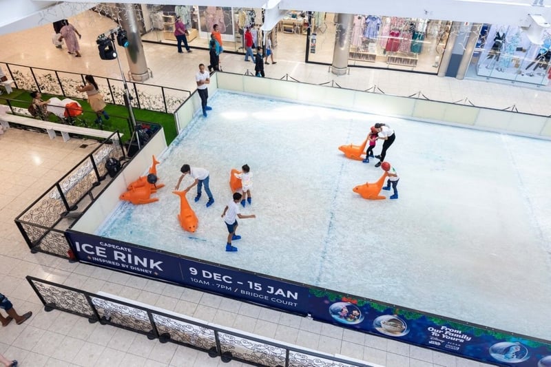 Experience the Magic of Disney at Capegate’s Ice Rink and Festive Cheer at the Outdoor Christmas Market