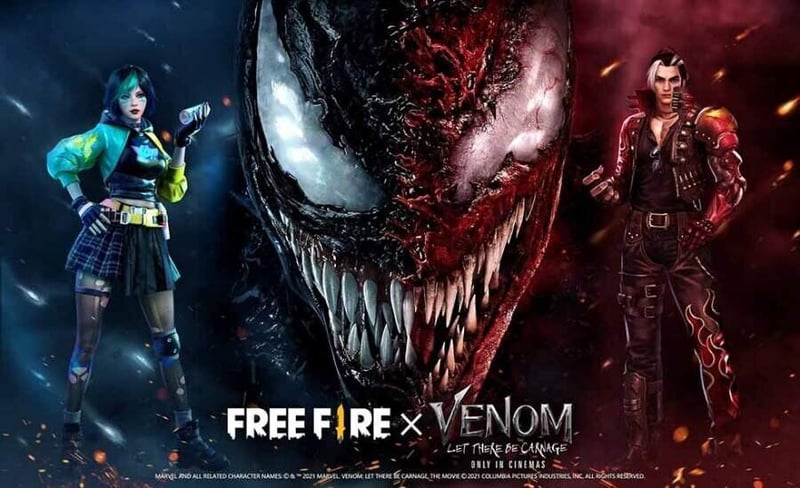 Embrace the Chaos with Free Fire’s first-ever movie crossover with Venom - Let There Be Carnage