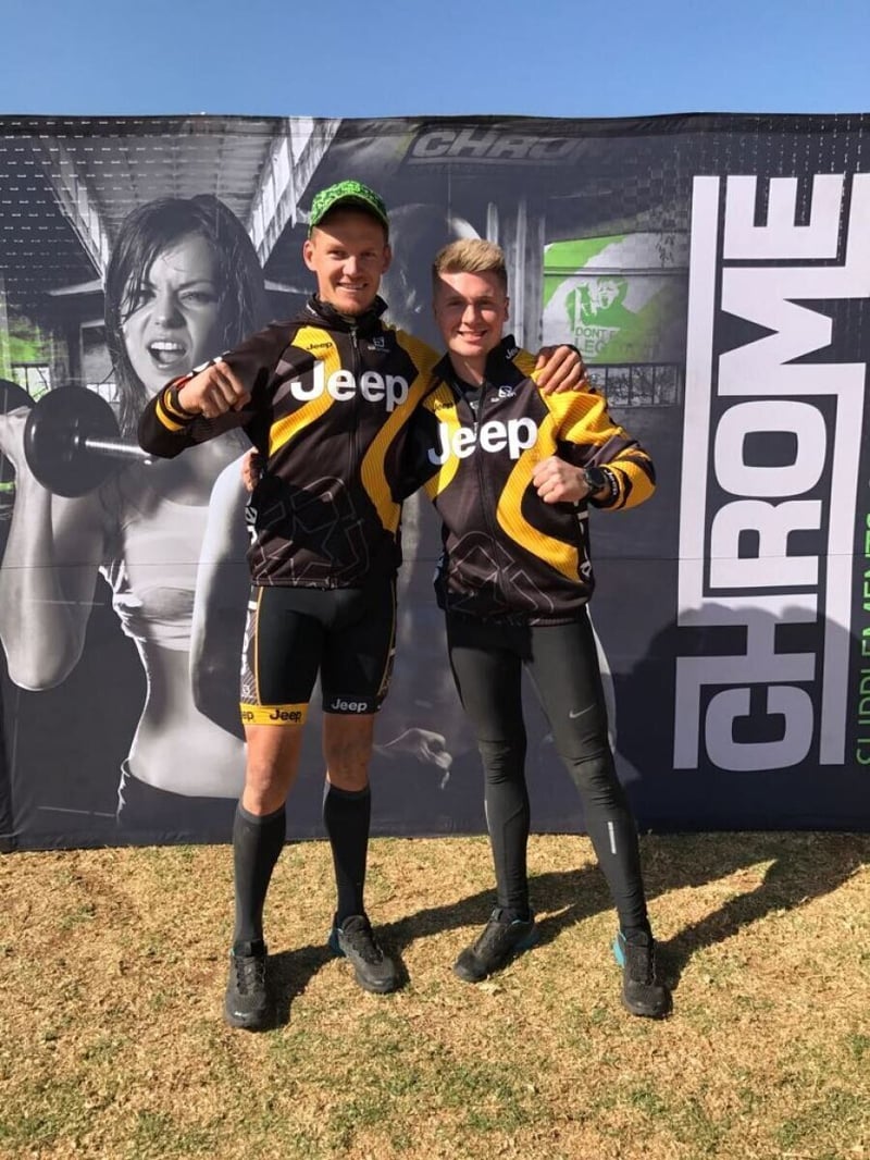 Obstacle Course Champs, Van Tonder and Deysel, Beat the Beast Winter Challenge