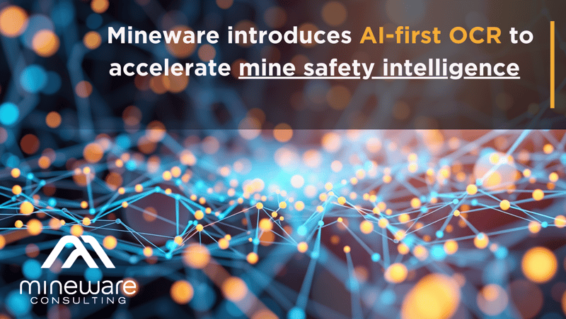 Mineware introduces AI-first OCR to accelerate mine safety intelligence